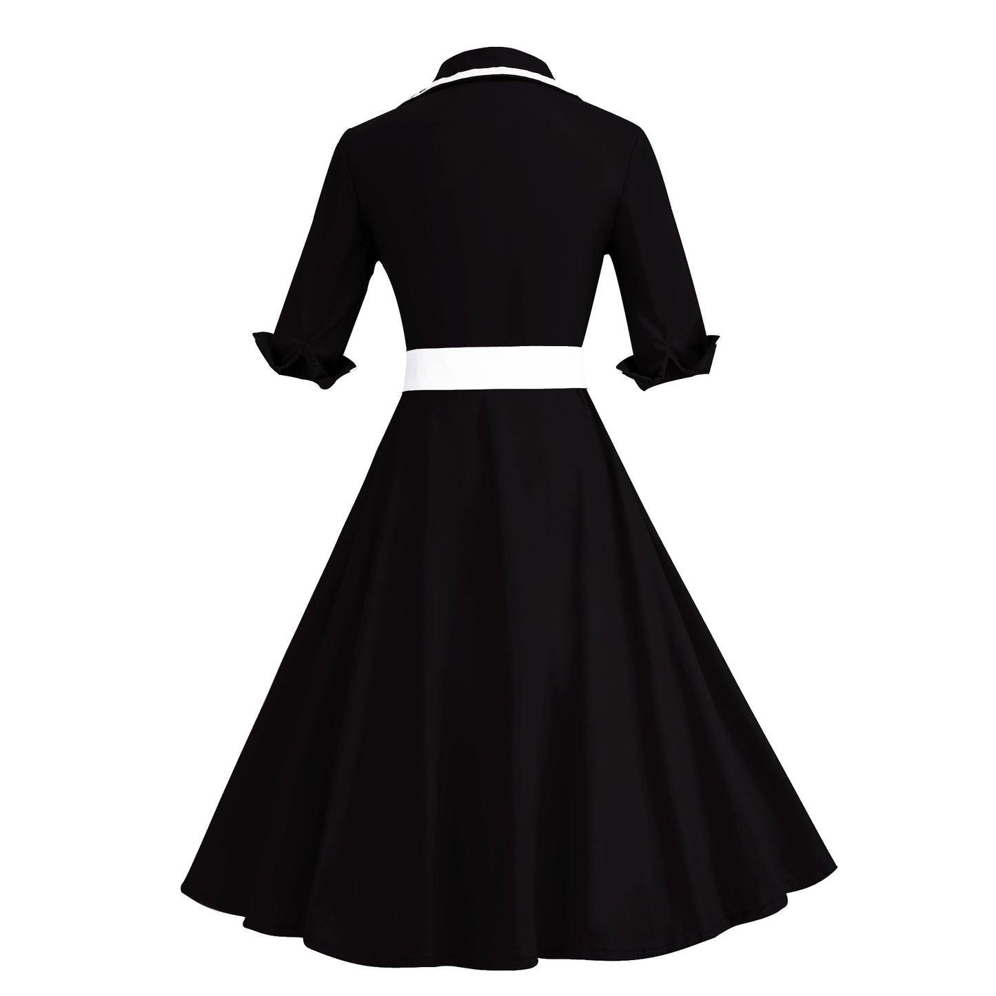 Yieks Womens 50s Nautical Sailor Dress