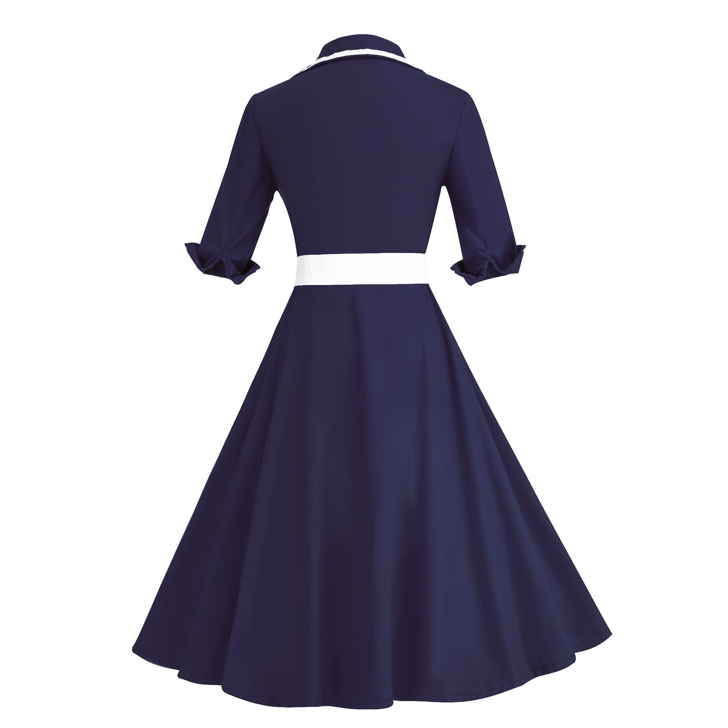 Yieks Womens 50s Nautical Sailor Dress